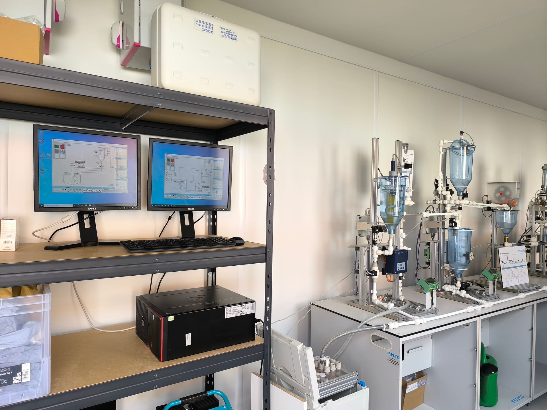 Control station overview for measurement and testing